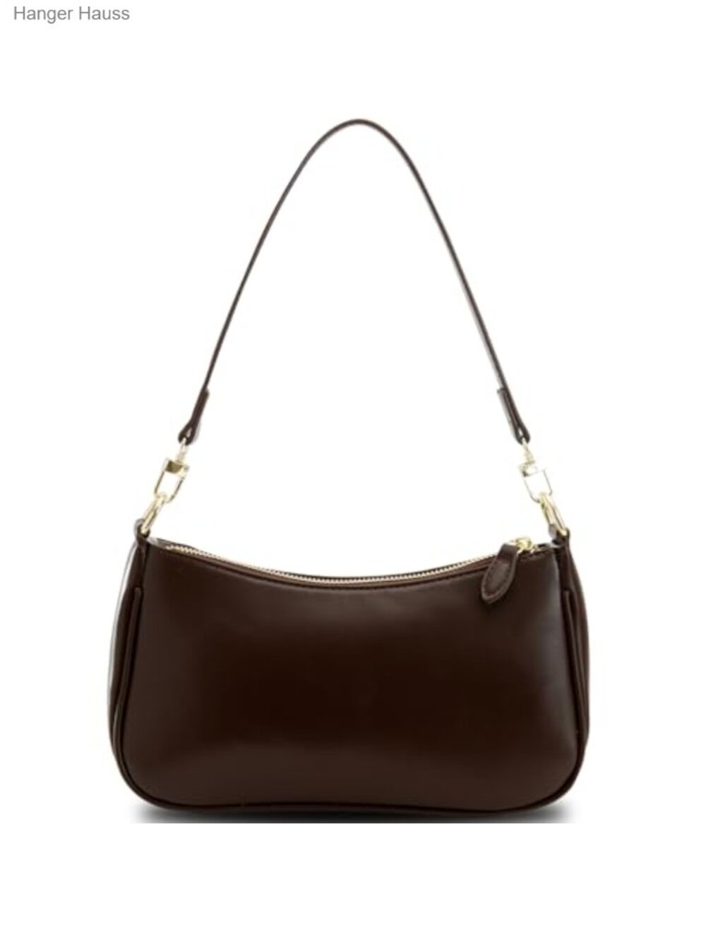 Crescent Hobo Crossbody Bag Vegan Leather Shoulder Purse with Adjustable Strap